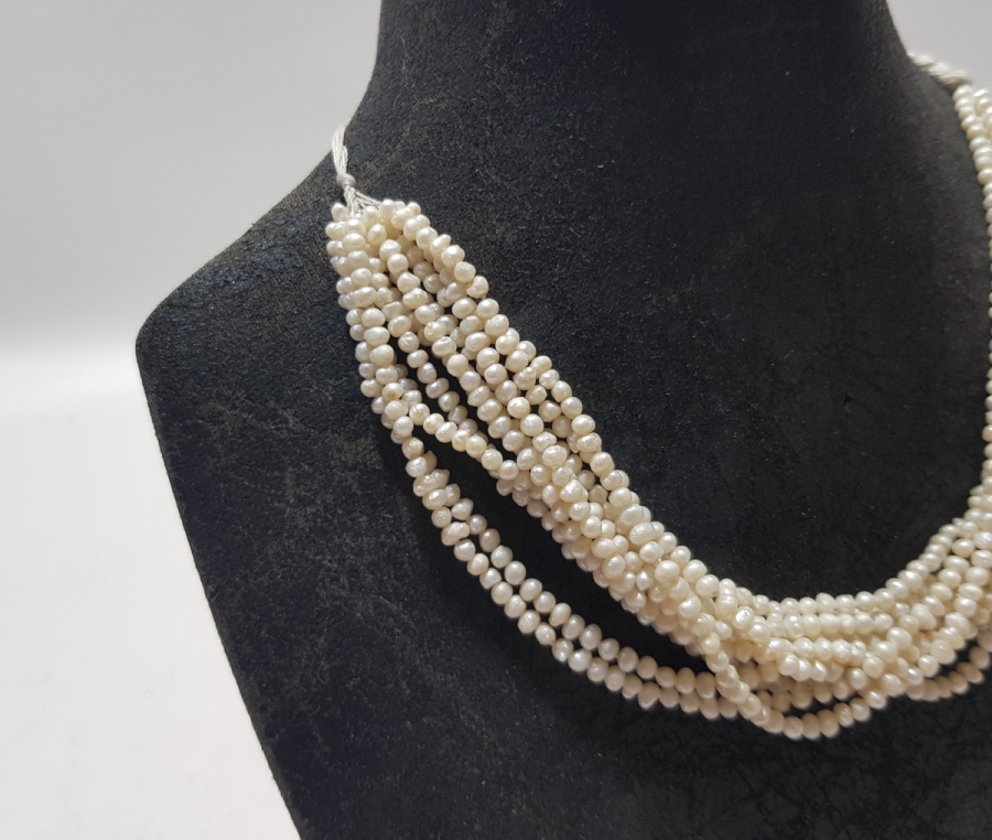 OSMANLI DÖNEMİ MERCANLI KUM İNCİ GERDANLIK