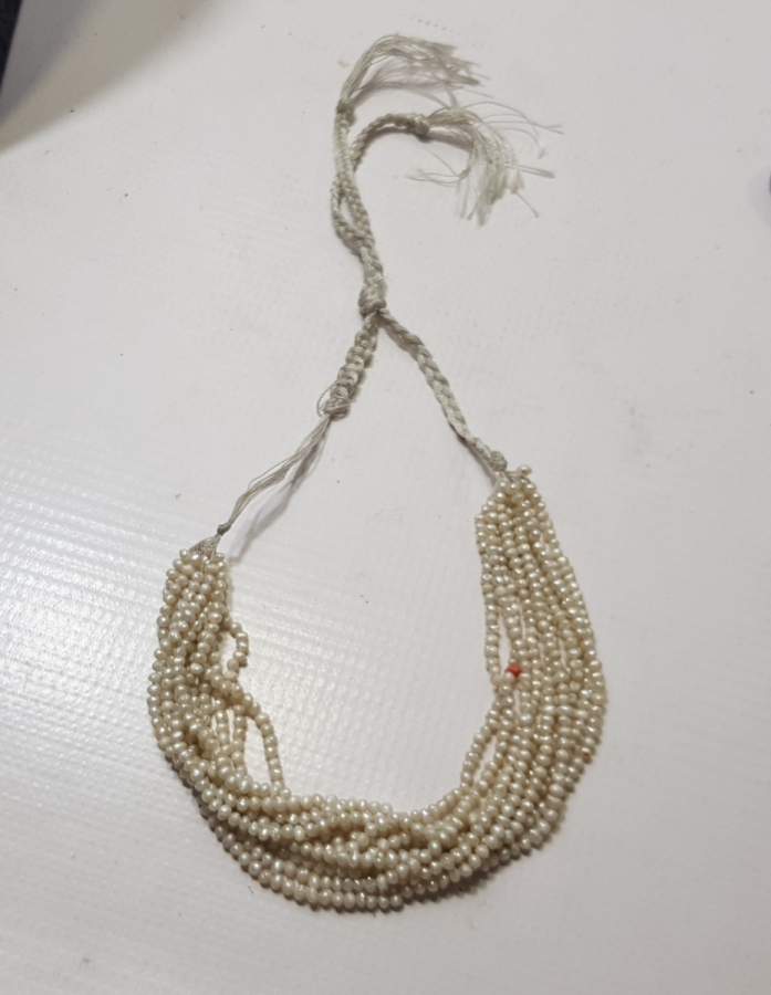 OSMANLI DÖNEMİ MERCANLI KUM İNCİ GERDANLIK