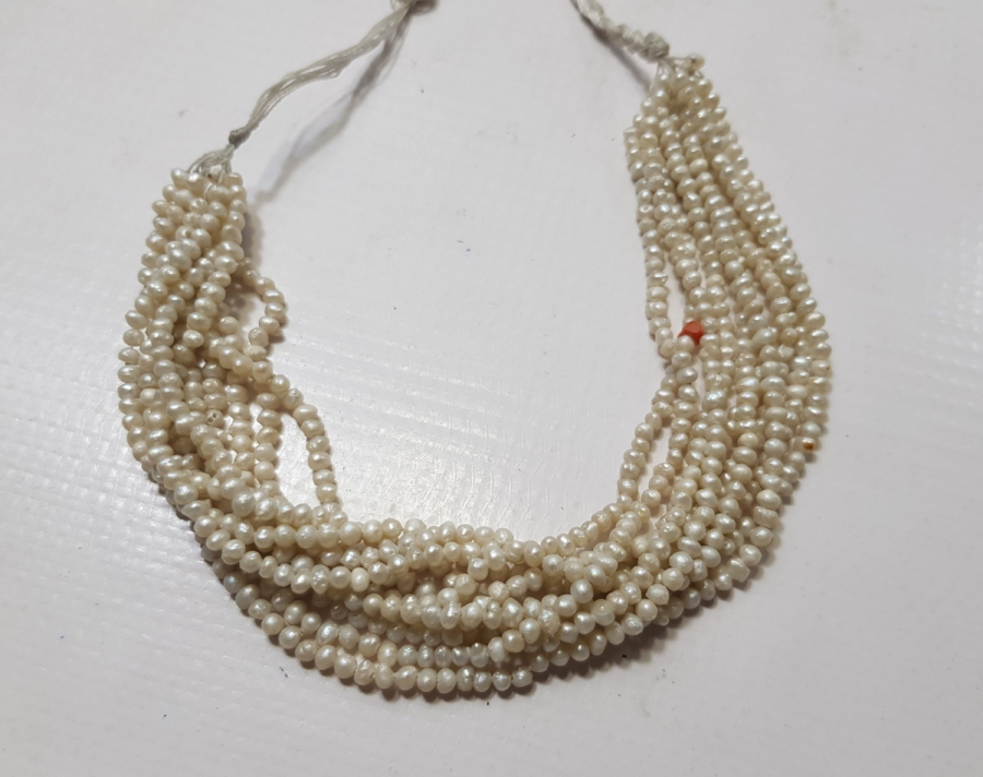 OSMANLI DÖNEMİ MERCANLI KUM İNCİ GERDANLIK