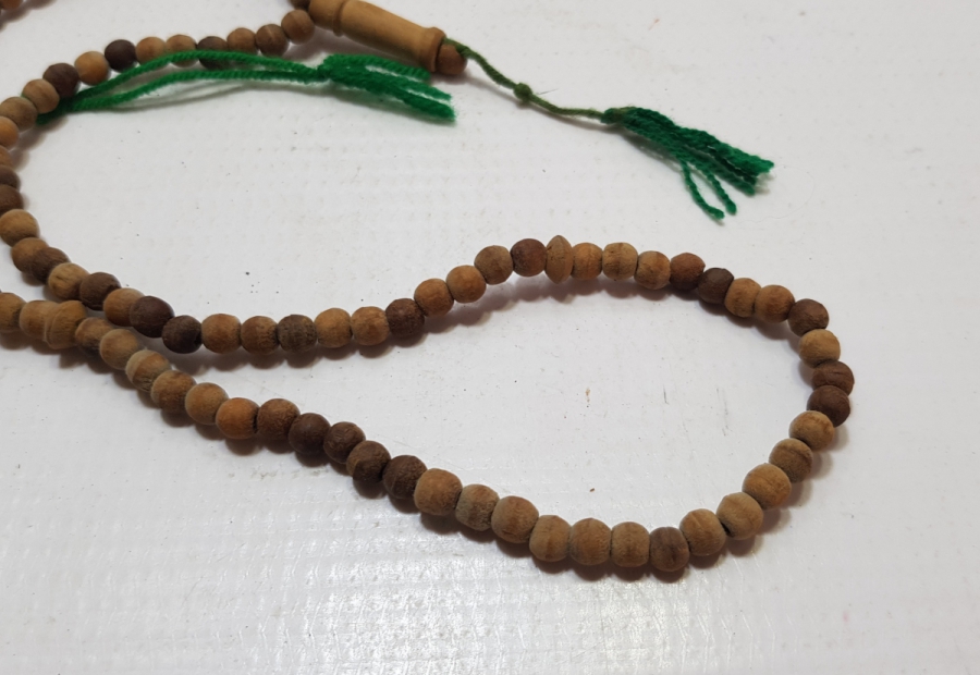 OSMANLI DÖNEMİ KEMANE TORNA ZEYTİN AĞACI ZİKİR - NAMAZ TESPİHİ