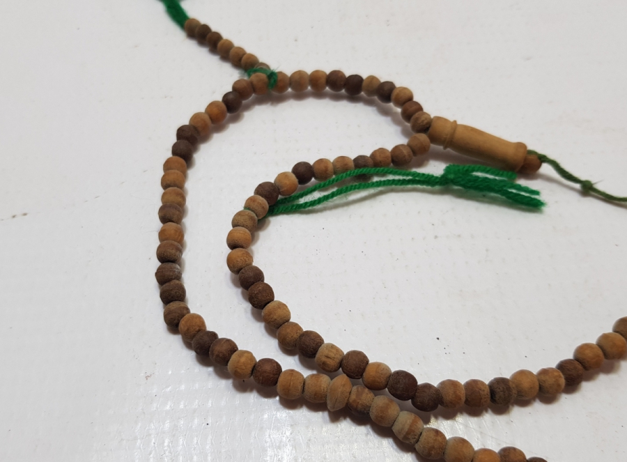 OSMANLI DÖNEMİ KEMANE TORNA ZEYTİN AĞACI ZİKİR - NAMAZ TESPİHİ