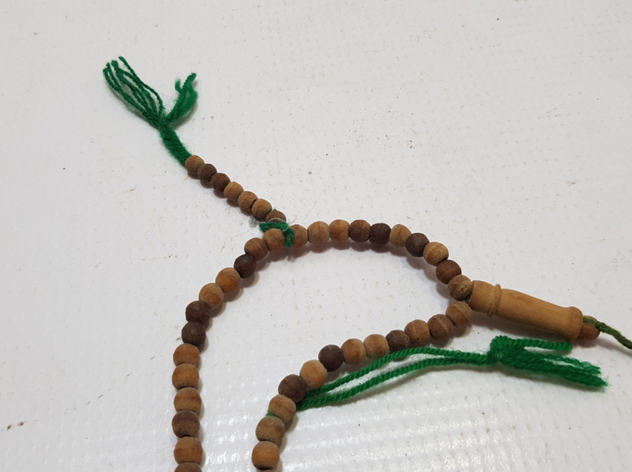 OSMANLI DÖNEMİ KEMANE TORNA ZEYTİN AĞACI ZİKİR - NAMAZ TESPİHİ