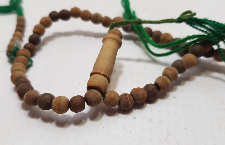 OSMANLI DÖNEMİ KEMANE TORNA ZEYTİN AĞACI ZİKİR - NAMAZ TESPİHİ