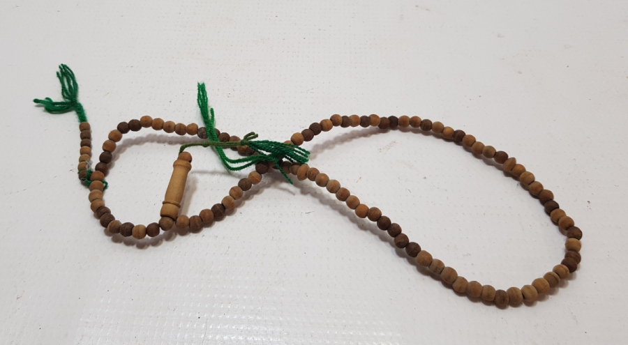 OSMANLI DÖNEMİ KEMANE TORNA ZEYTİN AĞACI ZİKİR - NAMAZ TESPİHİ