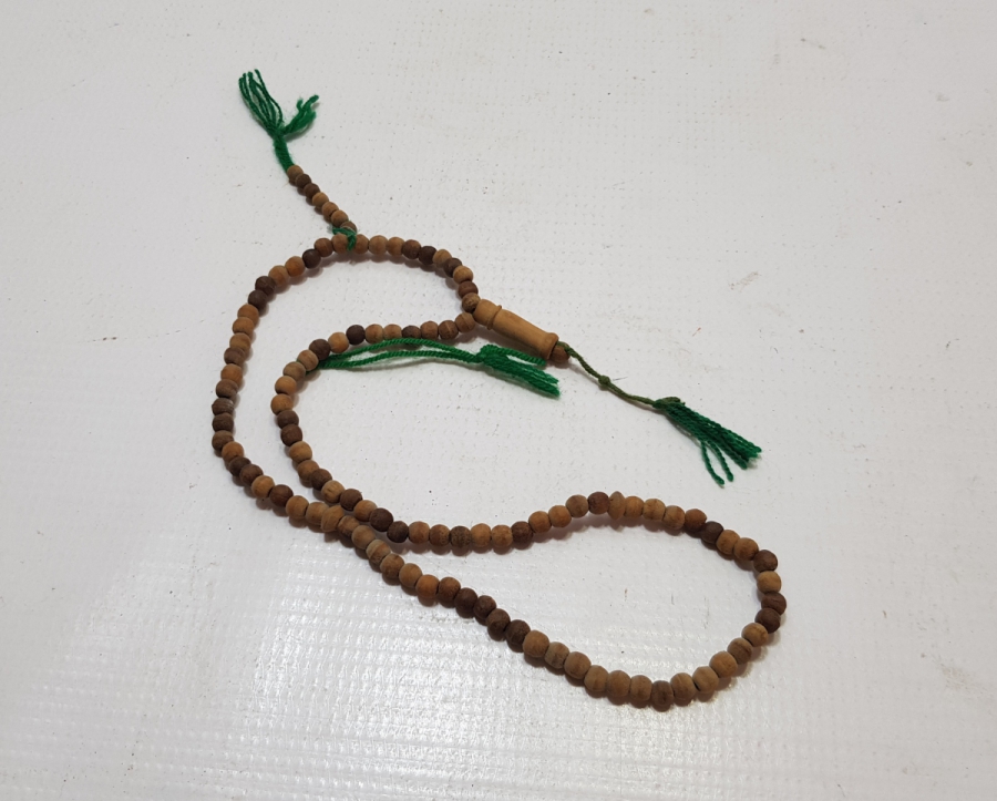 OSMANLI DÖNEMİ KEMANE TORNA ZEYTİN AĞACI ZİKİR - NAMAZ TESPİHİ