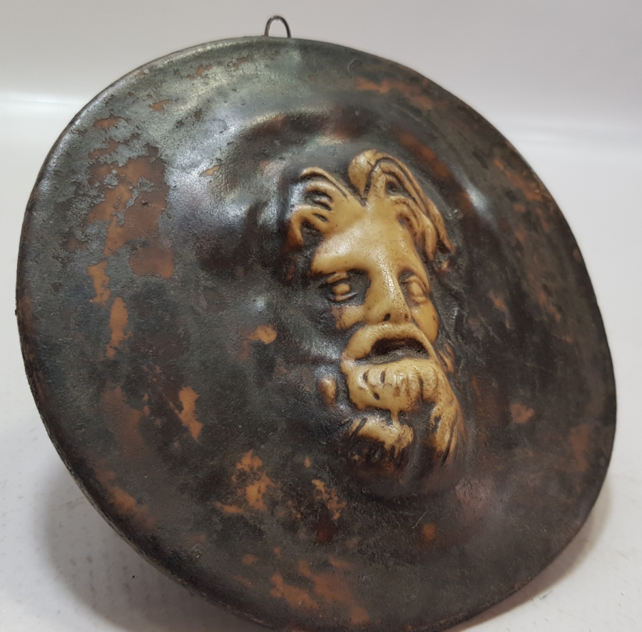 ÖZEL YAPIM SANATÇI İŞİ DERİ MASK TABLO