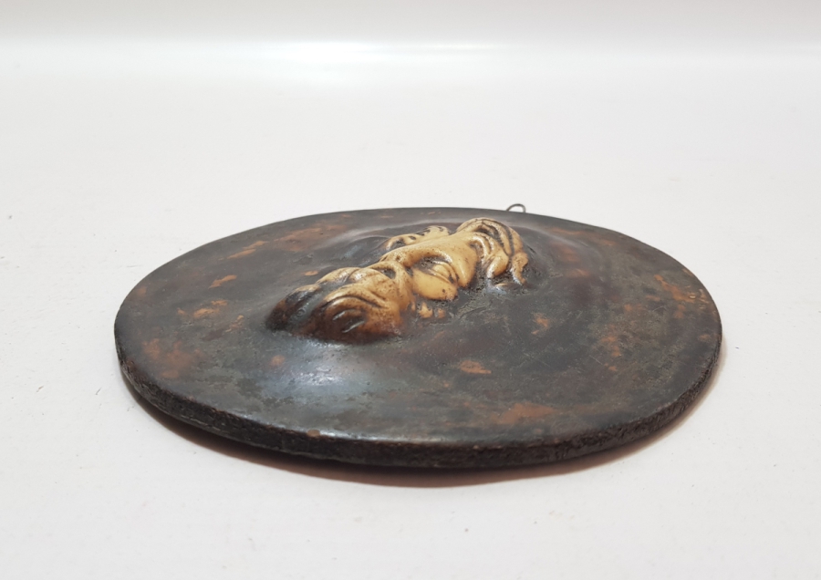 ÖZEL YAPIM SANATÇI İŞİ DERİ MASK TABLO