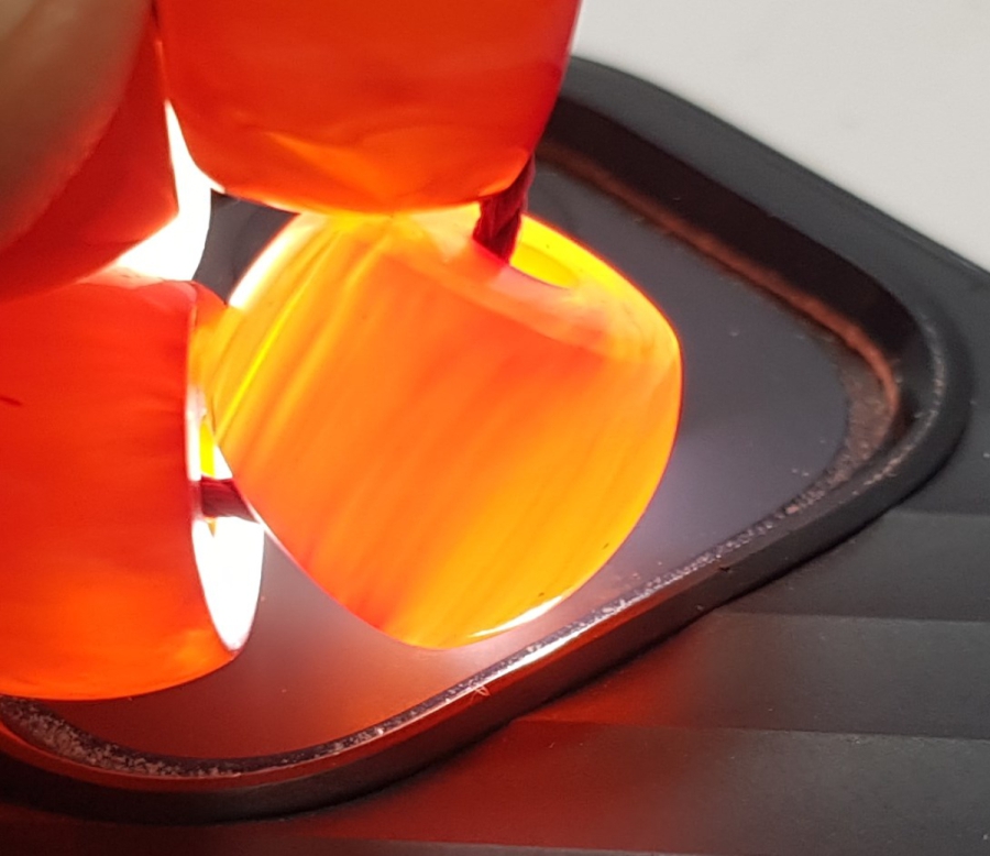 OSMANLI DÖNENİ SIKMA KEHRİBAR TESPİH