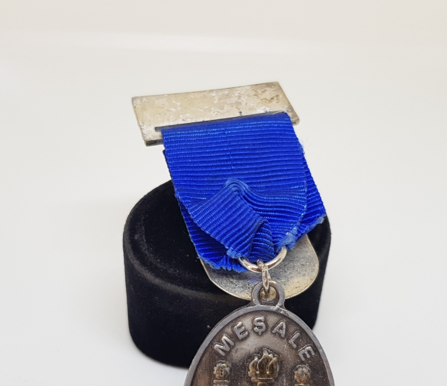 GÜMÜŞ KAPLAMA ANTİKA MASONİK MADALYA