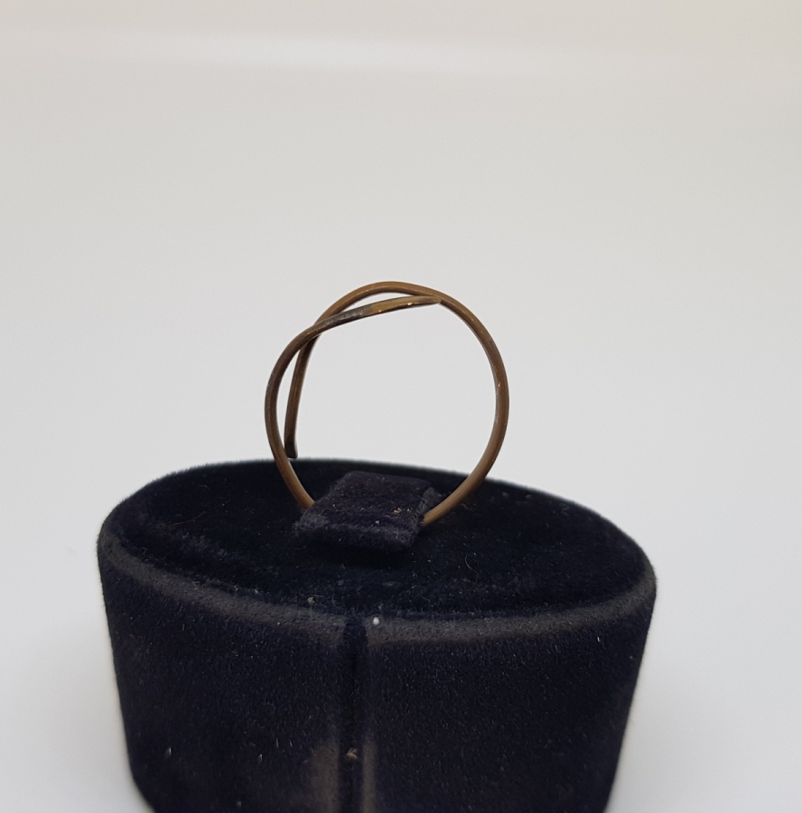 OSMANLI DÖNEMİ EL YAPIMI YILAN FORMLU YÜZÜK