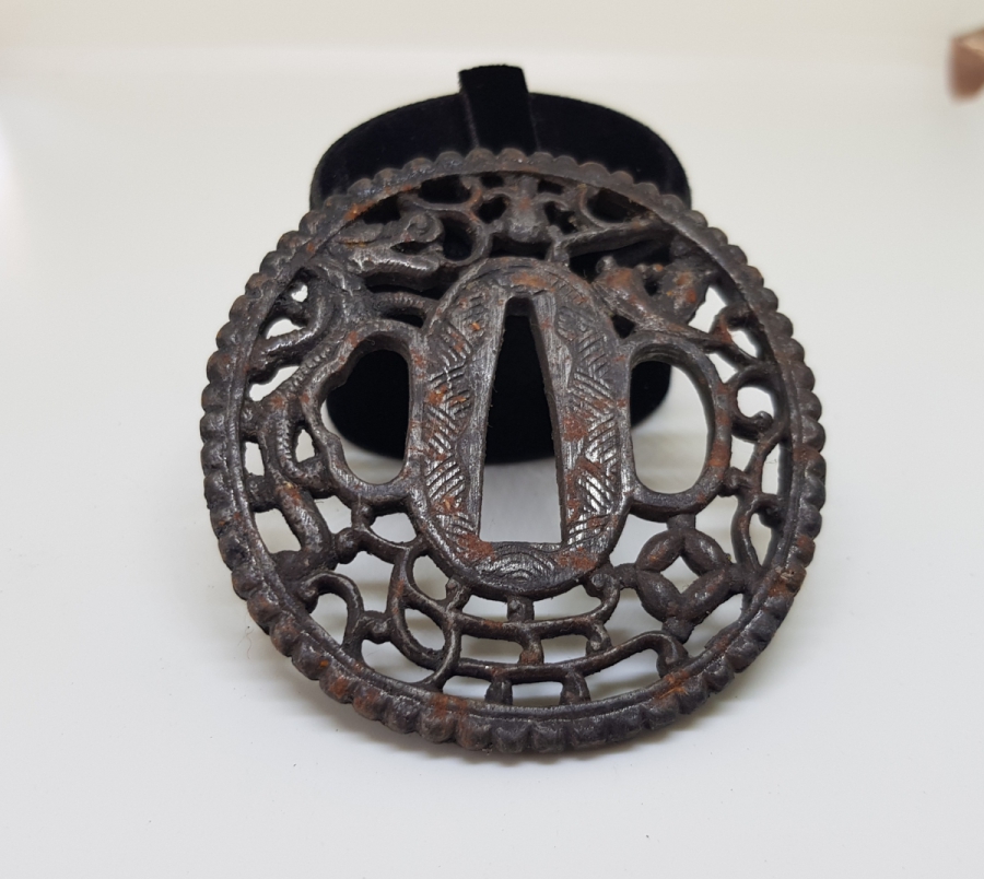 OSMANLI DÖNEMİ KALEM VE KABARTMA İŞÇİLİKLİ NADİR TEKKE KAPISI KİLİT AYNASI