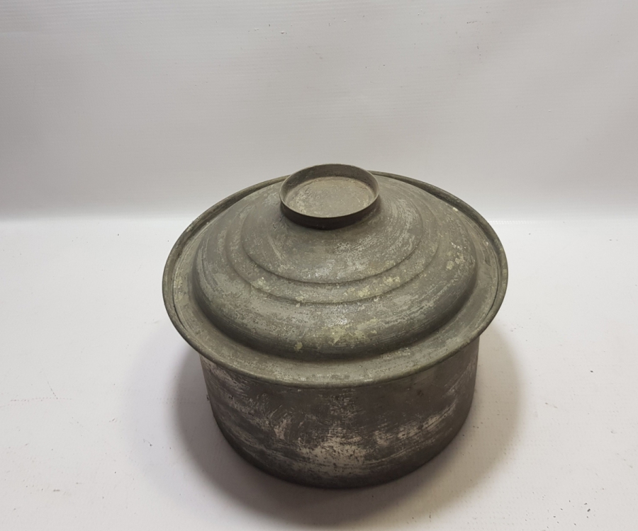 OSMANLI DÖNEMİ KAPAKLI BAKIR TENCERE
