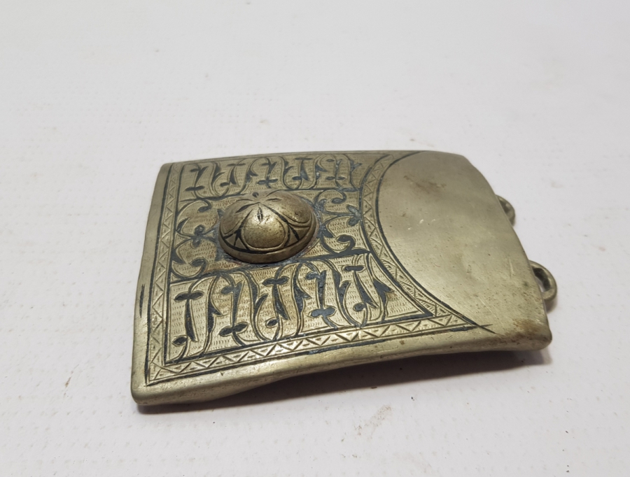 OSMANLI DÖNEMİ SAVAT İŞÇİLİKLİ ÇOK NADİR DERVİŞ KEMERİ PARÇASI