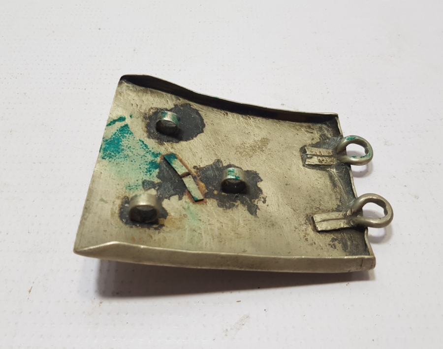 OSMANLI DÖNEMİ SAVAT İŞÇİLİKLİ ÇOK NADİR DERVİŞ KEMERİ PARÇASI