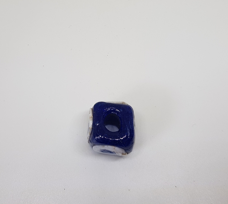 OSMANLI DÖNEMİ ÜFLEME CAM BÜYÜK BOY BEŞİK NAZARLIĞI