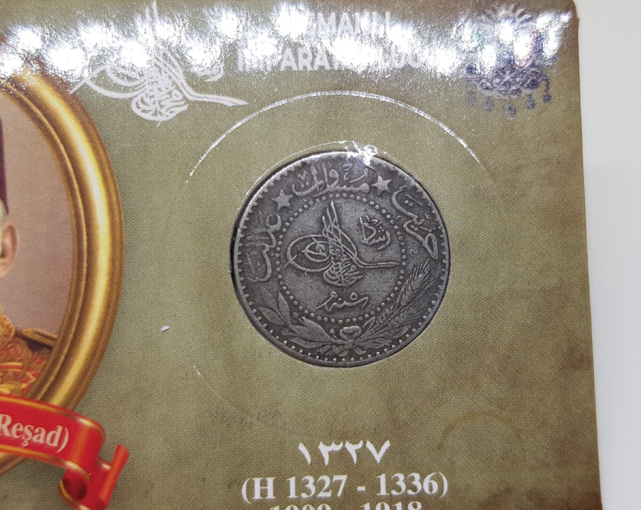 MEHMED REŞAD HAN DÖNEMİ KAPAMASINDA NİKEL 20 PARA