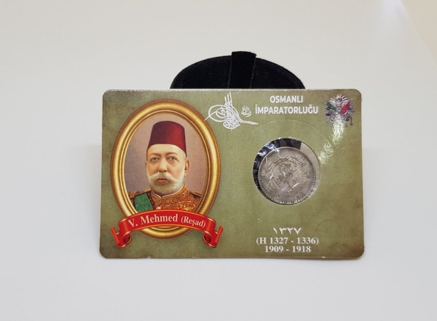 MEHMED REŞAD HAN DÖNEMİ KAPAMASINDA NİKEL 10 PARA