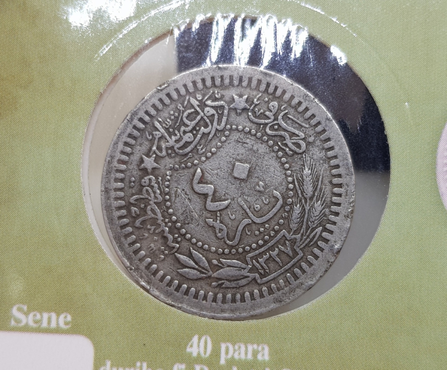 MEHMED REŞAD HAN DÖNEMİ KAPAMASINDA NİKEL 40 PARA