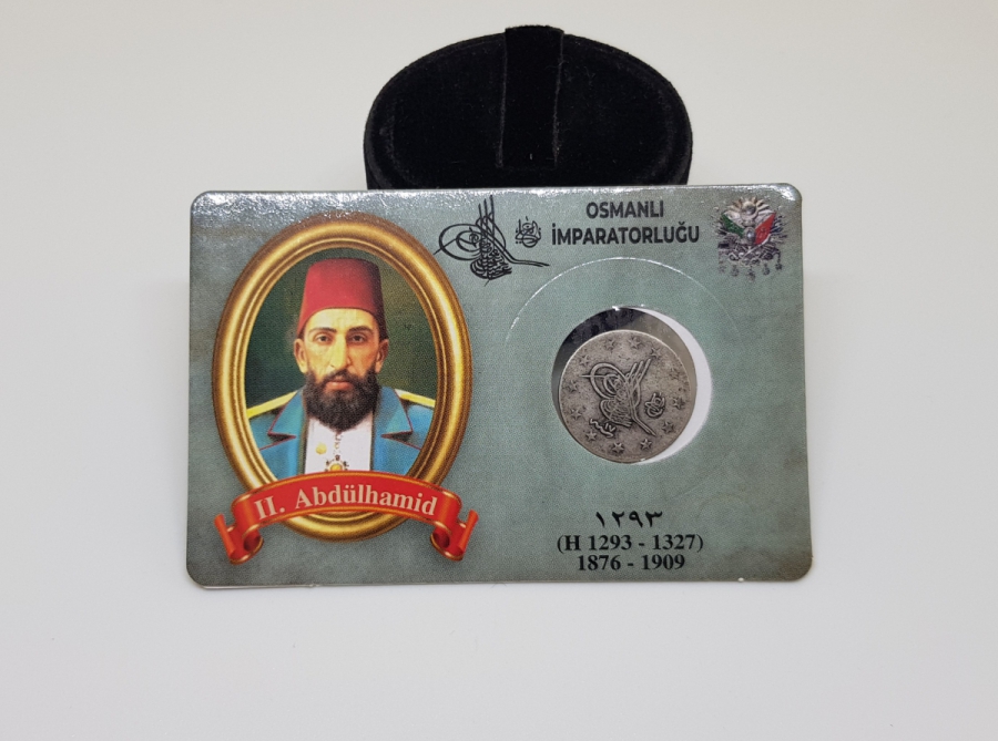 SULTAN ABDÜLHAMİD DÖNEMİ GÜMÜŞ 2 KURUŞ MECİDİYE