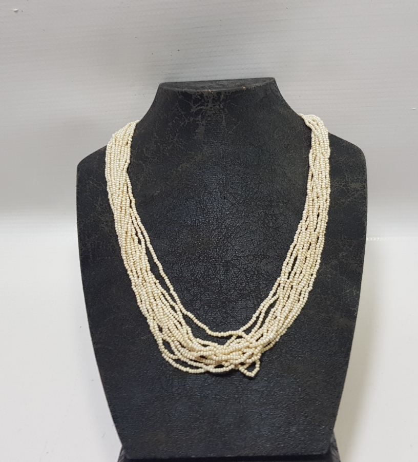 OSMANLI DÖNEMİ İNCİ FORMLU OPAL GERDANLIK