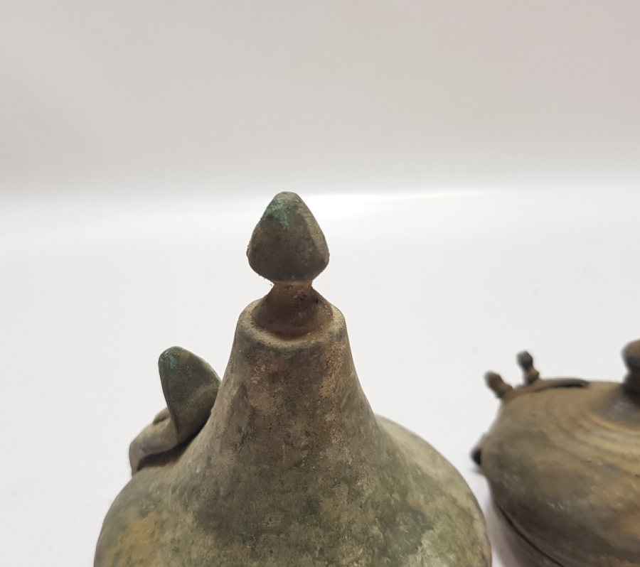 OSMANLI DÖNEMİ 3 ADET İBRİK KAPAĞI