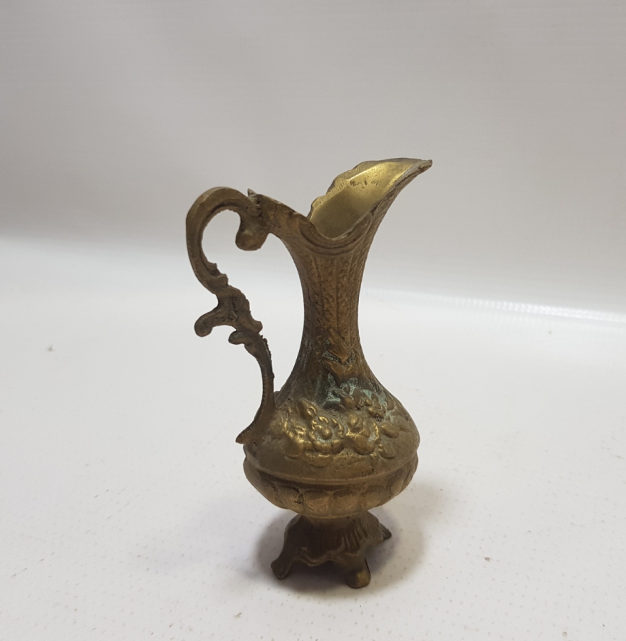 KABARTMA İŞÇİLİKLİ ANTİKA PİRİNÇ SİRKELİK