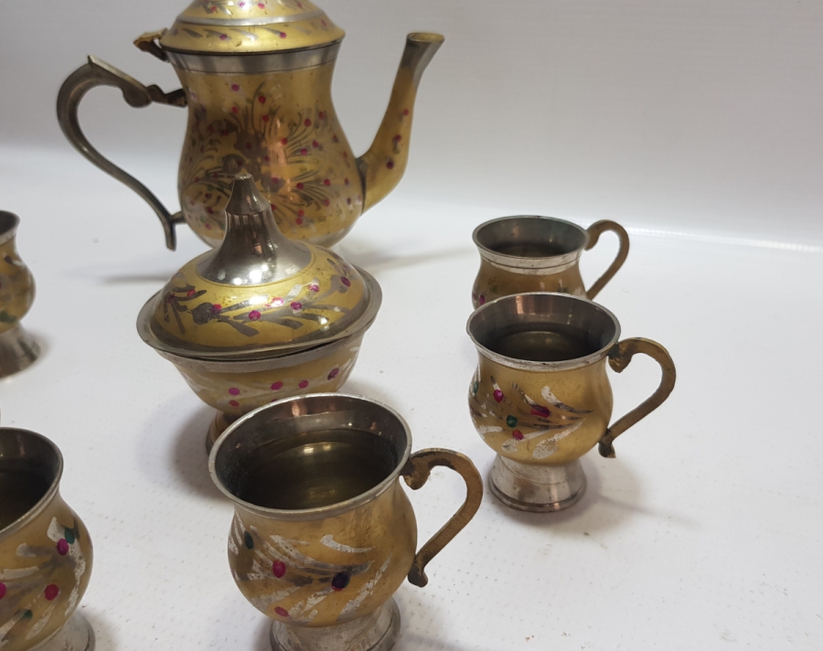 ÜZERİ İŞLEMELİ TAM TAKIM ANTİKA HİCAZ ZEMZEM TAKIMI