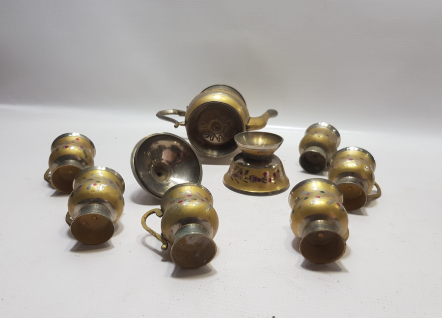 ÜZERİ İŞLEMELİ TAM TAKIM ANTİKA HİCAZ ZEMZEM TAKIMI