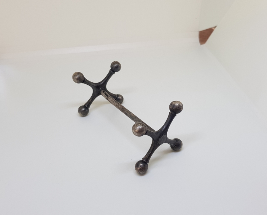 GÜMÜŞ KAPLAMA ANTİKA CHRISTOFLE ÇATAL KAŞIK STANDI