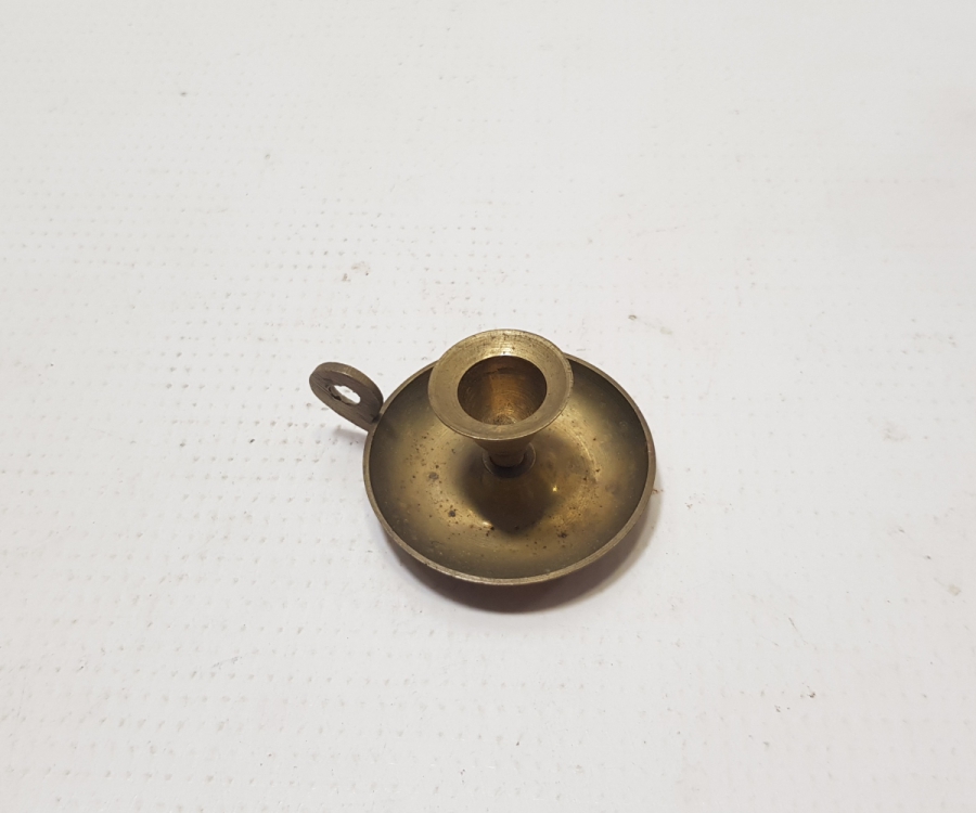 ANTİKA PİRİNÇ EL MUMLUĞU