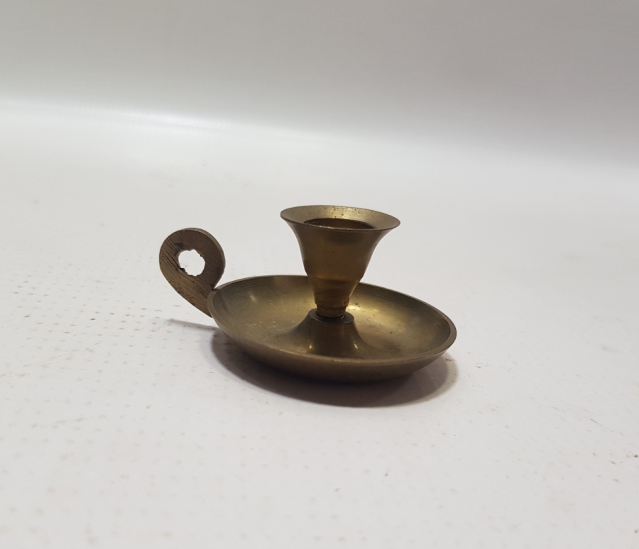 ANTİKA PİRİNÇ EL MUMLUĞU