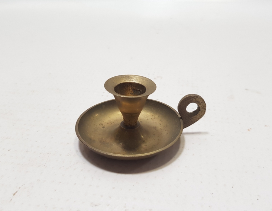 ANTİKA PİRİNÇ EL MUMLUĞU