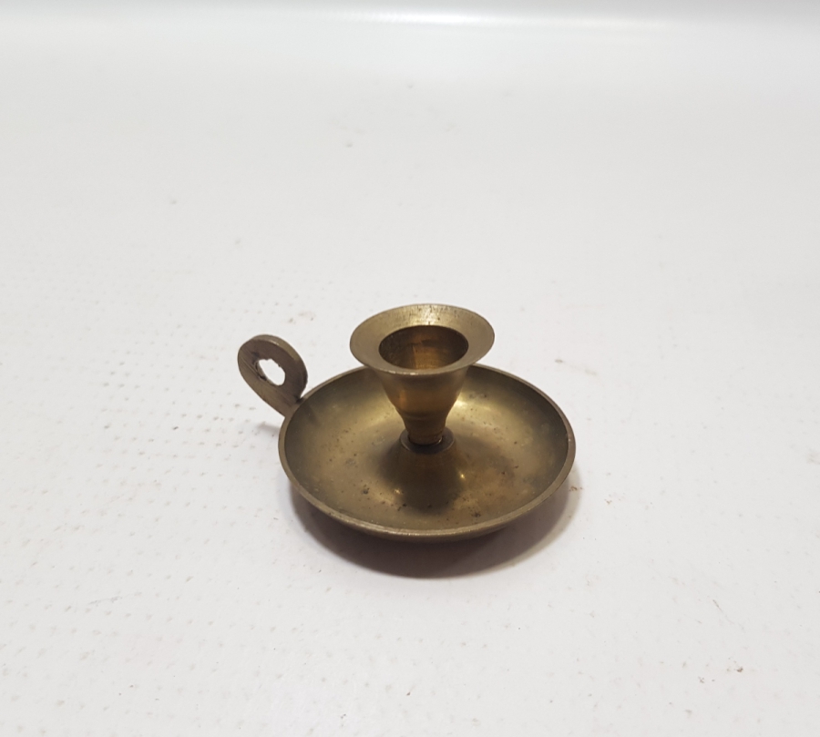 ANTİKA PİRİNÇ EL MUMLUĞU