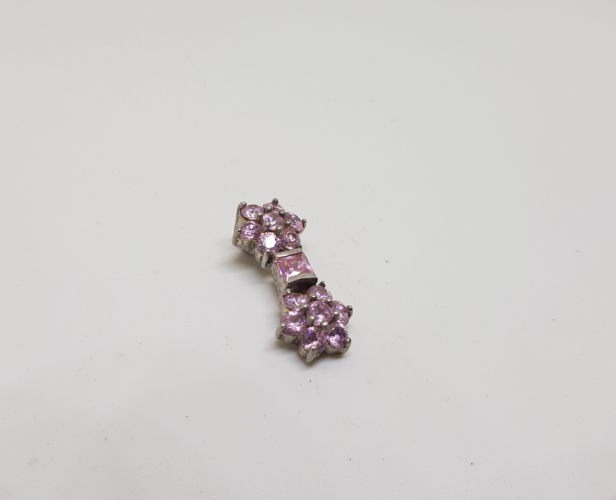 AQUAMARİN TAŞLI GÜMÜŞ KOLYE UCU