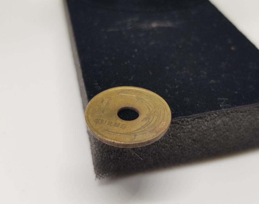 1949 YILI MEŞHUR DELİKLİ 1 KURUŞ