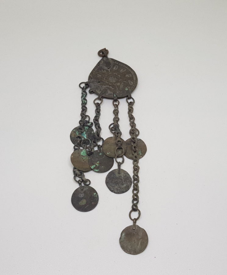 OSMANLI DÖNEMİ ARMUDİ FORMLU FES SÜSÜ