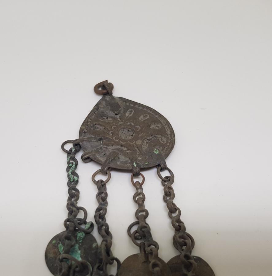 OSMANLI DÖNEMİ ARMUDİ FORMLU FES SÜSÜ