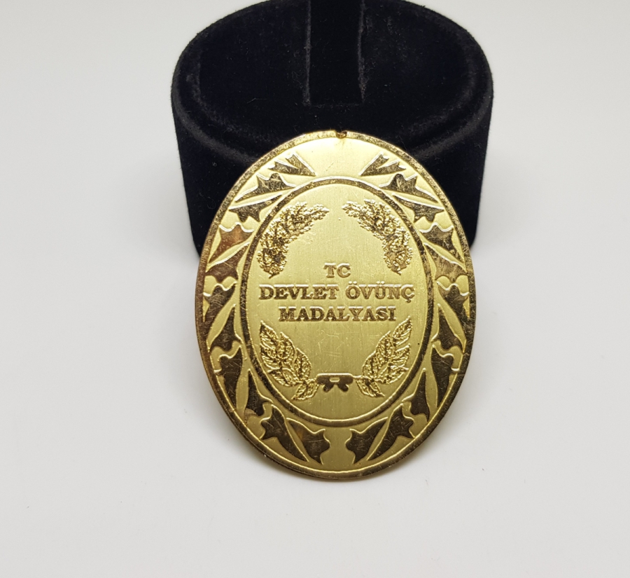 KIBRIS BARIŞ HAREKATI DÖNEMİ VERİLMİŞ ÇOK NADİR DEVLET ÖVÜNÇ MADALYASI