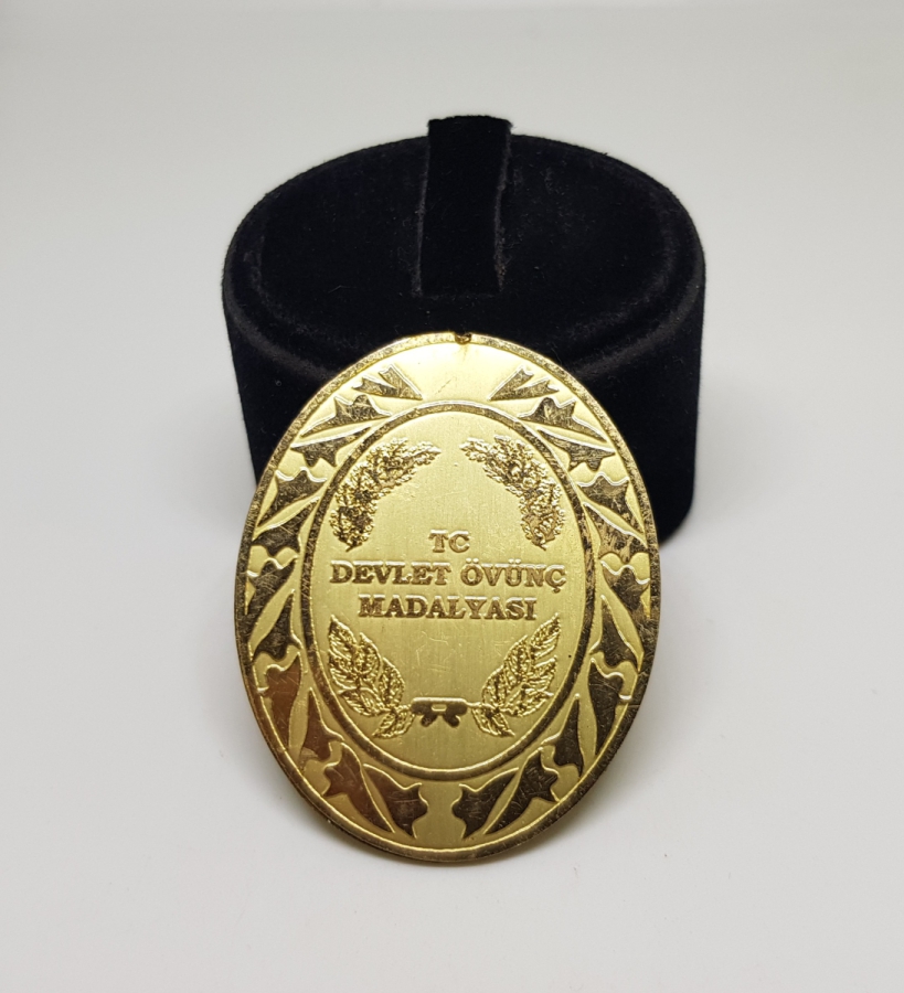 KIBRIS BARIŞ HAREKATI DÖNEMİ VERİLMİŞ ÇOK NADİR DEVLET ÖVÜNÇ MADALYASI