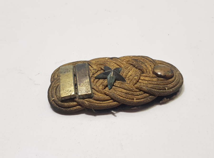 OSMANLI DÖNEMİ SIRMA İŞÇİLİKLİ SUBAY APOLETİ