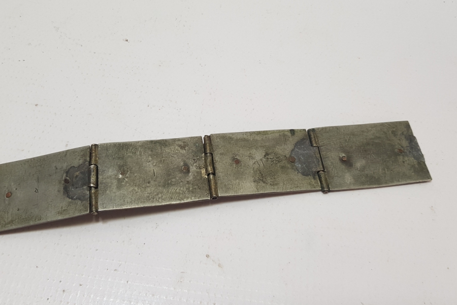 OSMANLI DÖNEMİ SAVATLI GÜMÜŞ VAN KEMERİ PARÇASI