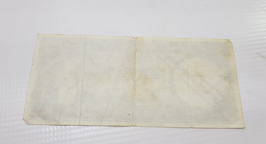 1950-1960LARDAN MOR BİNLİK GÖRSELLİ NADİR İKRAMİYE KUPONU