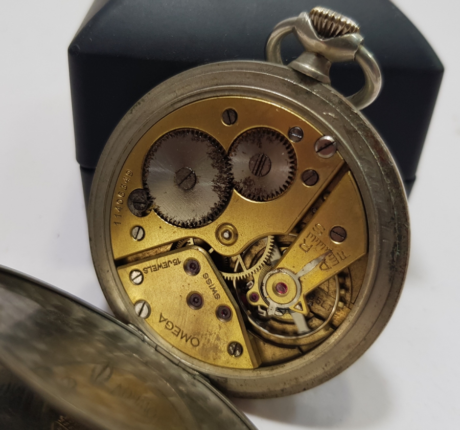 ANTİKA OMEGA CEP SAATİ