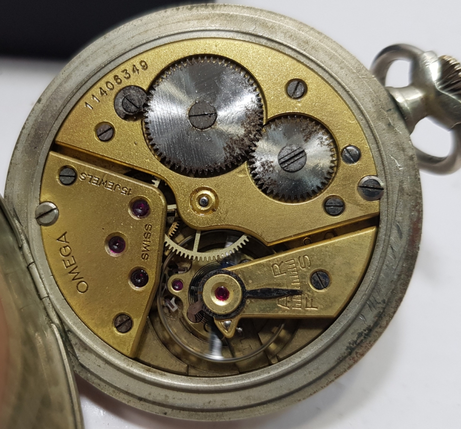 ANTİKA OMEGA CEP SAATİ