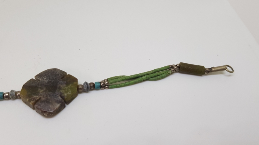 DOĞAL TAŞLI EL YAPIMI TÜRKMEN İŞİ ANTİKA BİLEKLİK