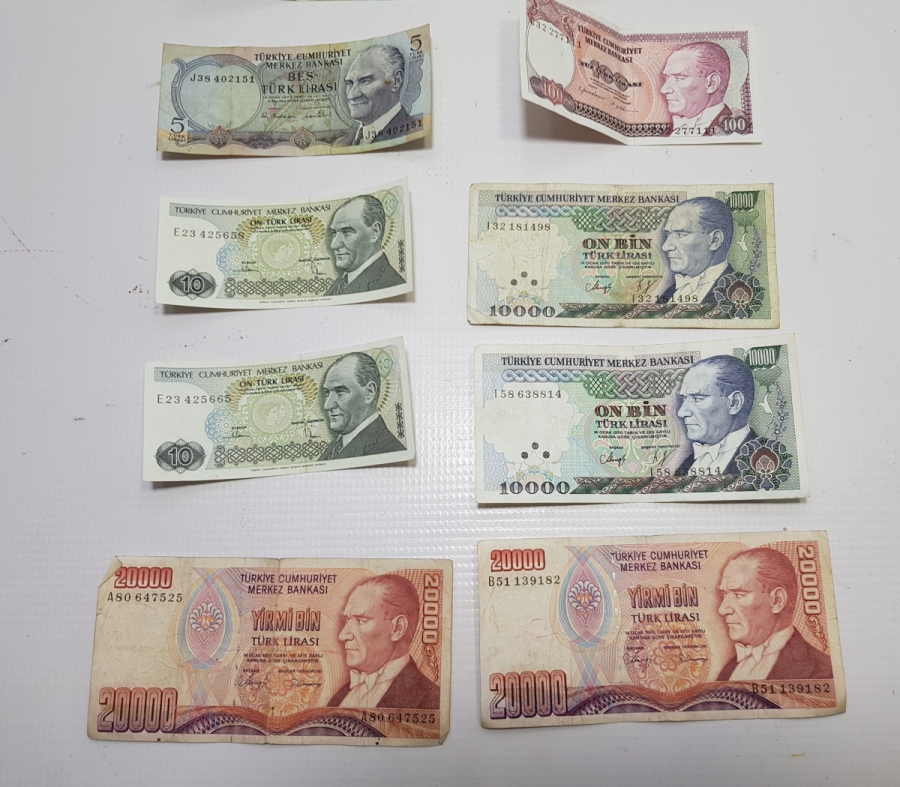 ANTİKA KAĞIT PARA LOTU