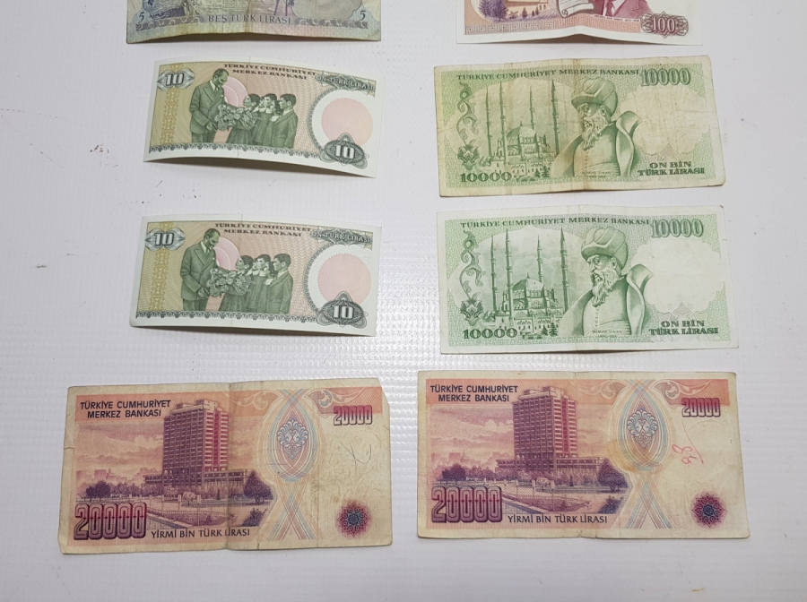 ANTİKA KAĞIT PARA LOTU