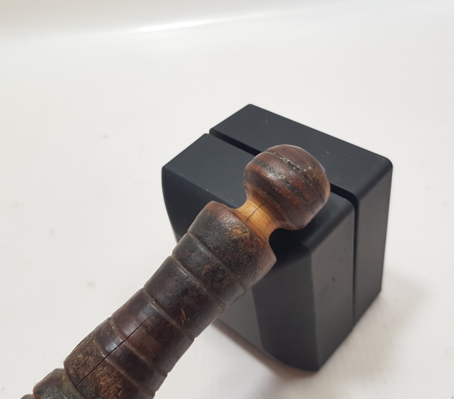 ÜZERİ SİKKELİ OSMANLI DÖNEMİ NADİR AHŞAP TEKKE İŞİ OKUMA ÇUBUĞU