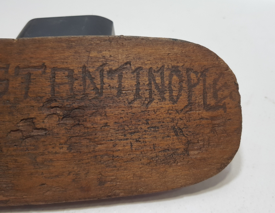 OSMANLI DÖNEMİ ÇOK NADİR AHŞAP MİNİ SAATÇİ TABELASI