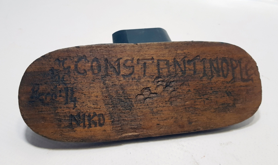 OSMANLI DÖNEMİ ÇOK NADİR AHŞAP MİNİ SAATÇİ TABELASI